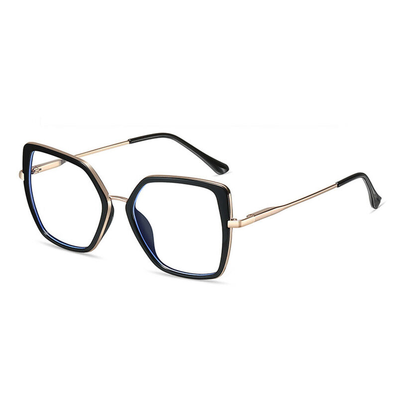 Jackso Cat Eye Black Glasses