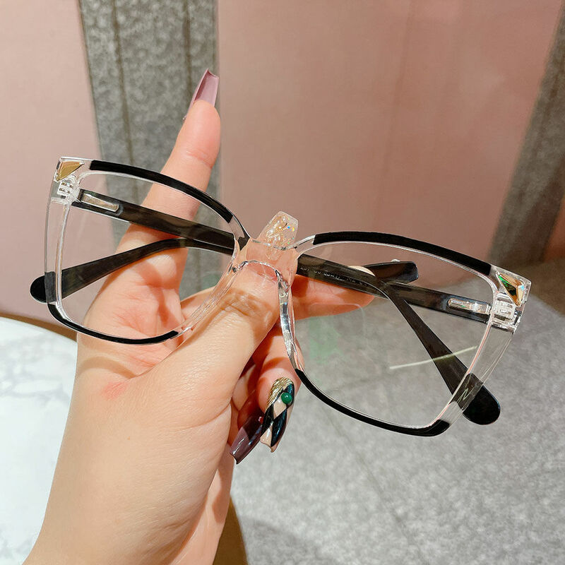 Burke Cat Eye Black Glasses