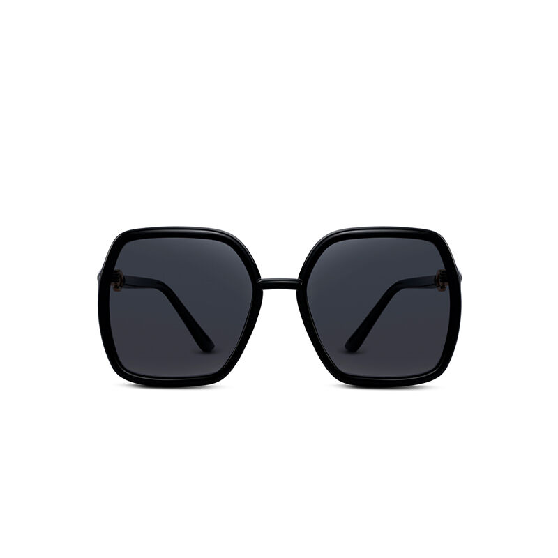 Lowkey Luxury Geometric Grey Sunglasses