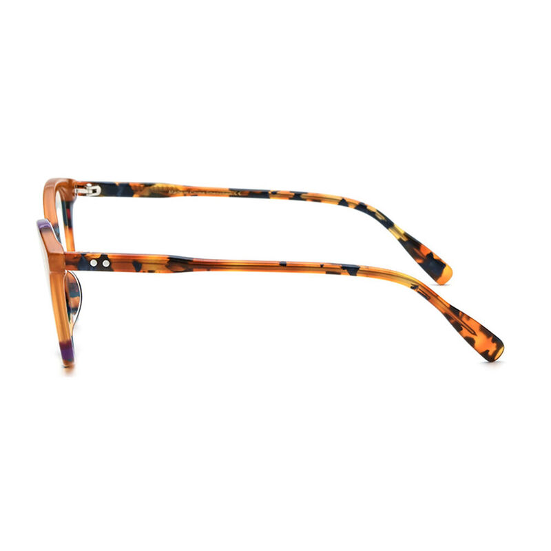 Chanty Cat Eye Orange Glasses