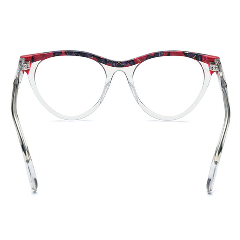 Attlee Cat Eye Clear Glasses