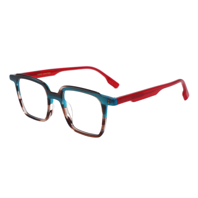 Jenni Square Blue Glasses