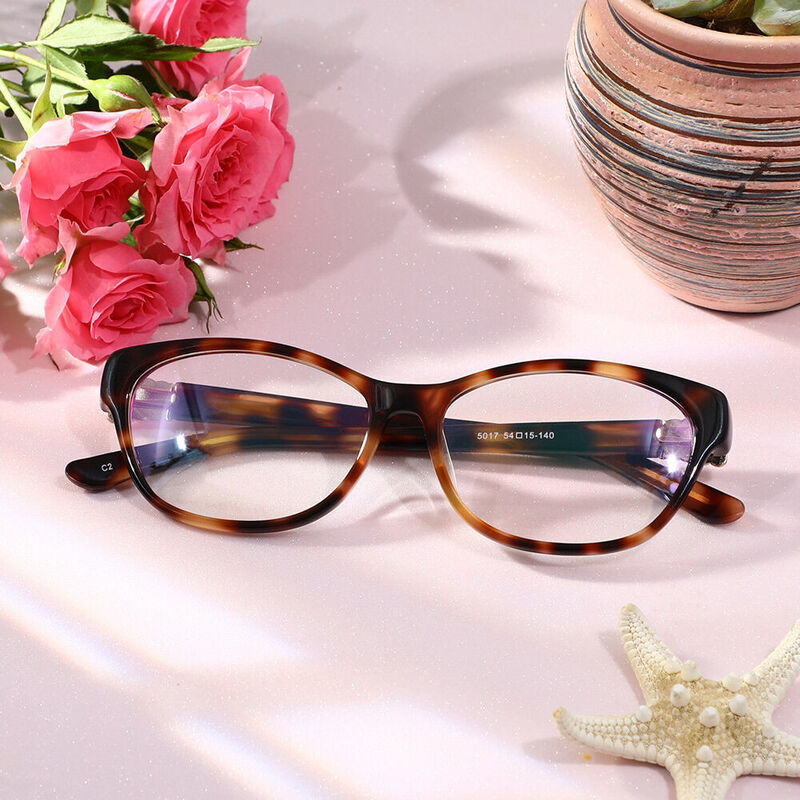 Wollast Rectangle Tortoise Glasses