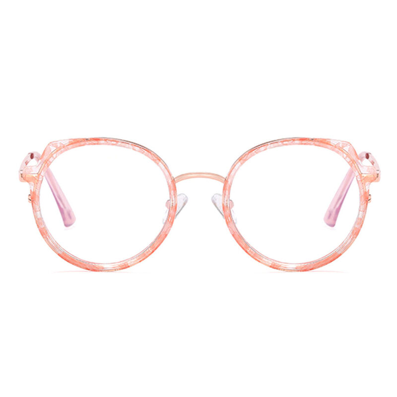 Abelina Cat Eye Pink Glasses