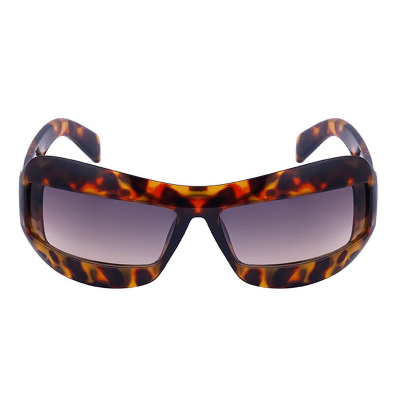 Future Oval Tortoise Sunglasses