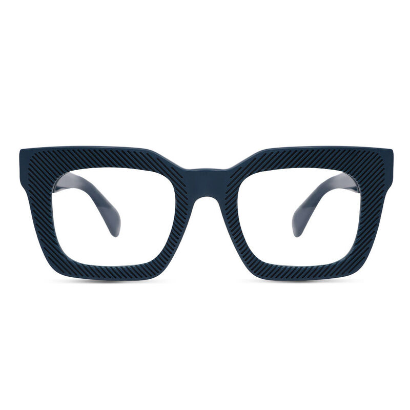 Oscai Square Blue Glasses