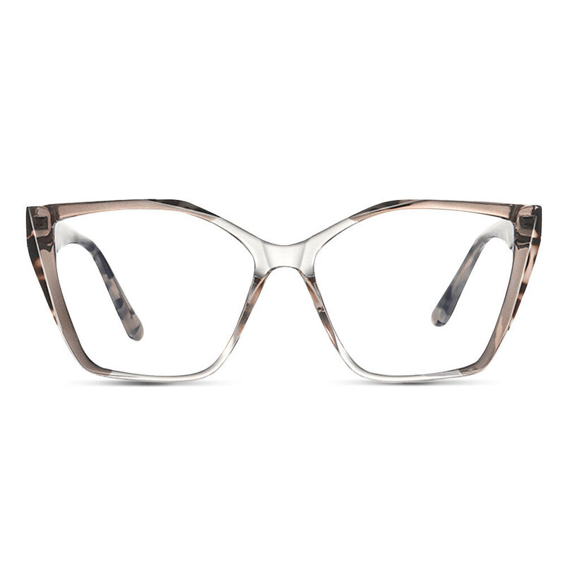Whitehea Cat Eye Leopard Glasses