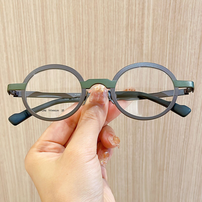 Machinist Round Black Glasses