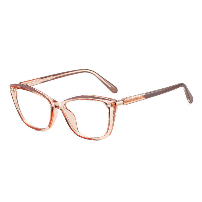 Gafas Graduadas Tipo 'Cat Eye' Naranjas Zara