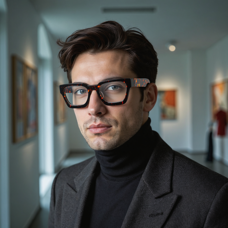 Eugene Quadratische Schildkröte Brille