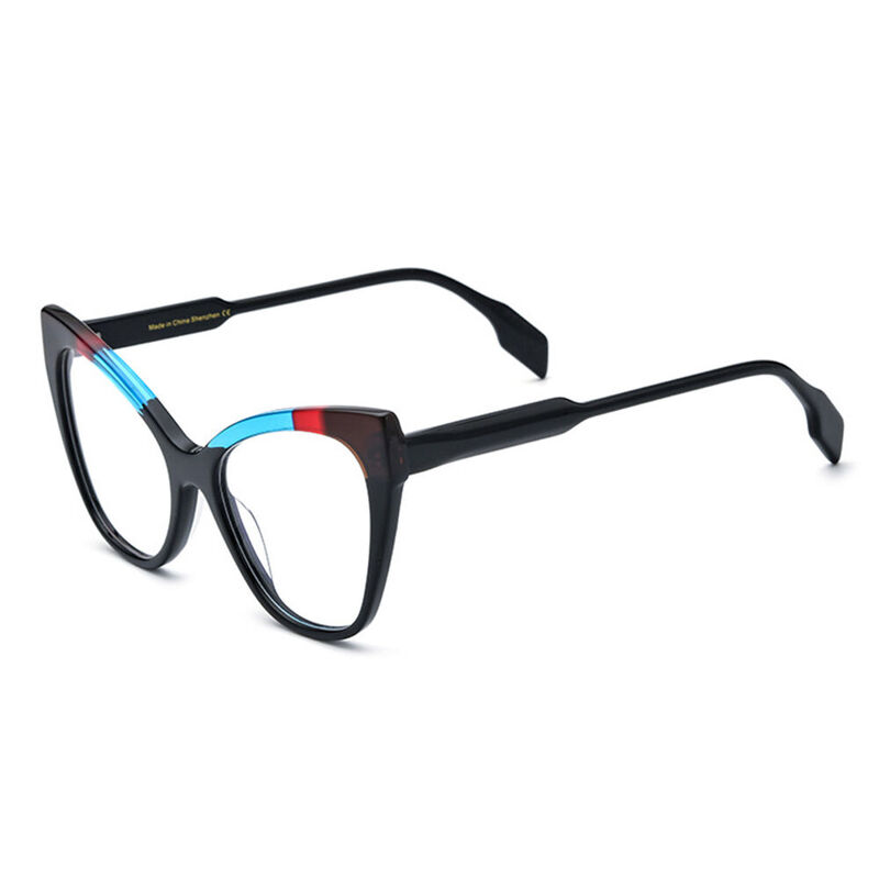 Morley Cat Eye Black Glasses