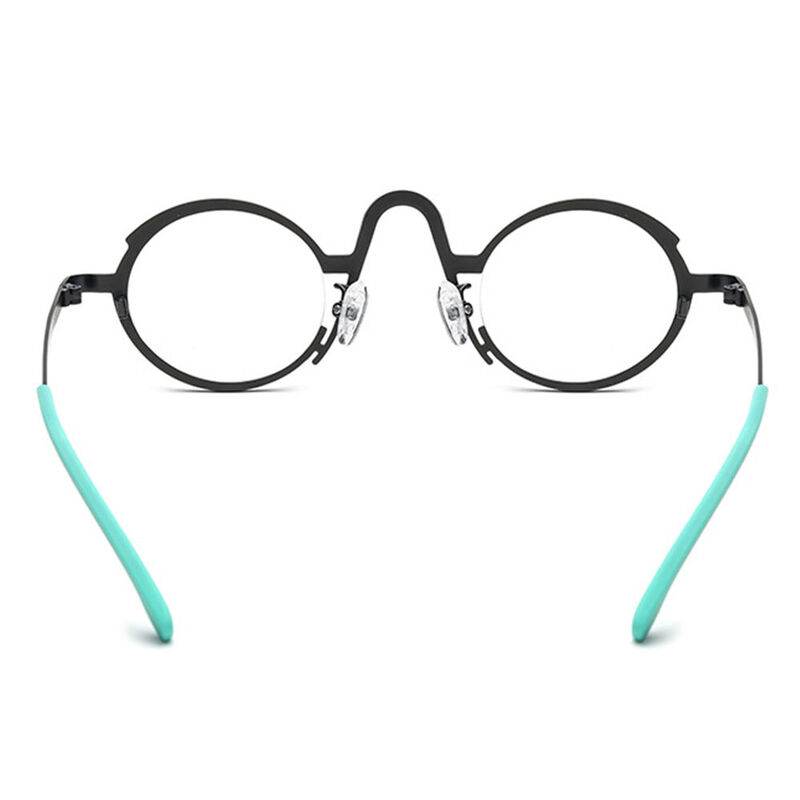 Stowe Round Green Glasses