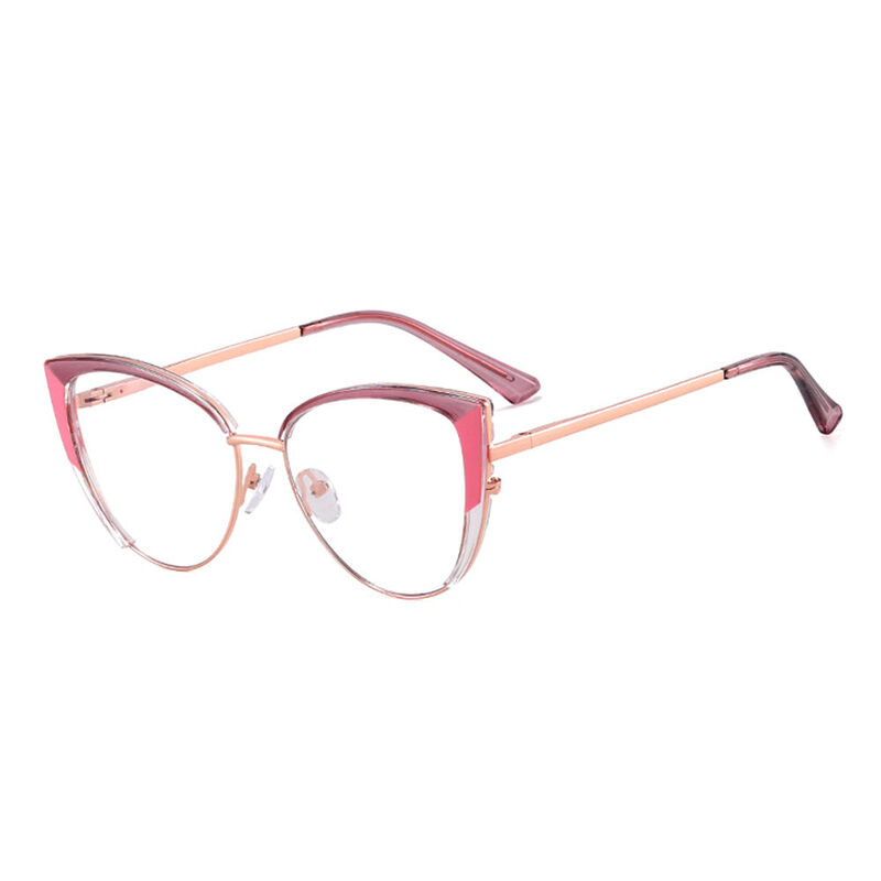 Doona Cat Eye Pink Glasses