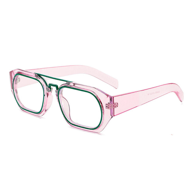 Elvis Aviator Purple Glasses