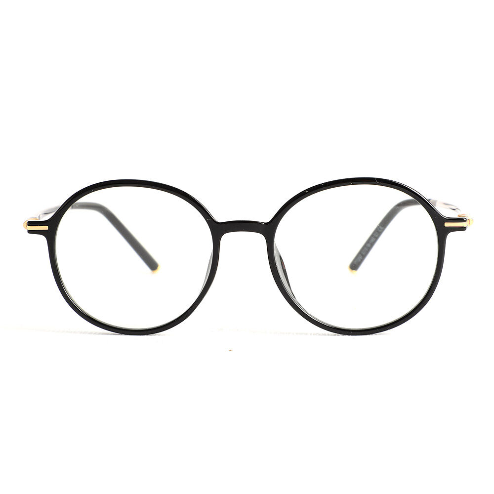 Maureen Runde Schwarze Brille