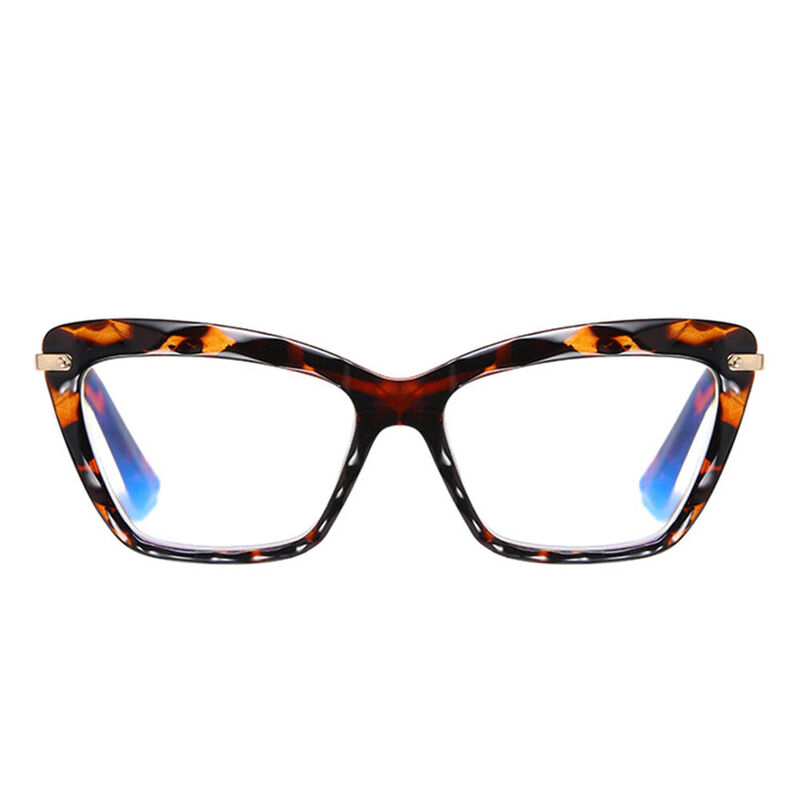 Annaisha Cat Eye Tortoise Glasses