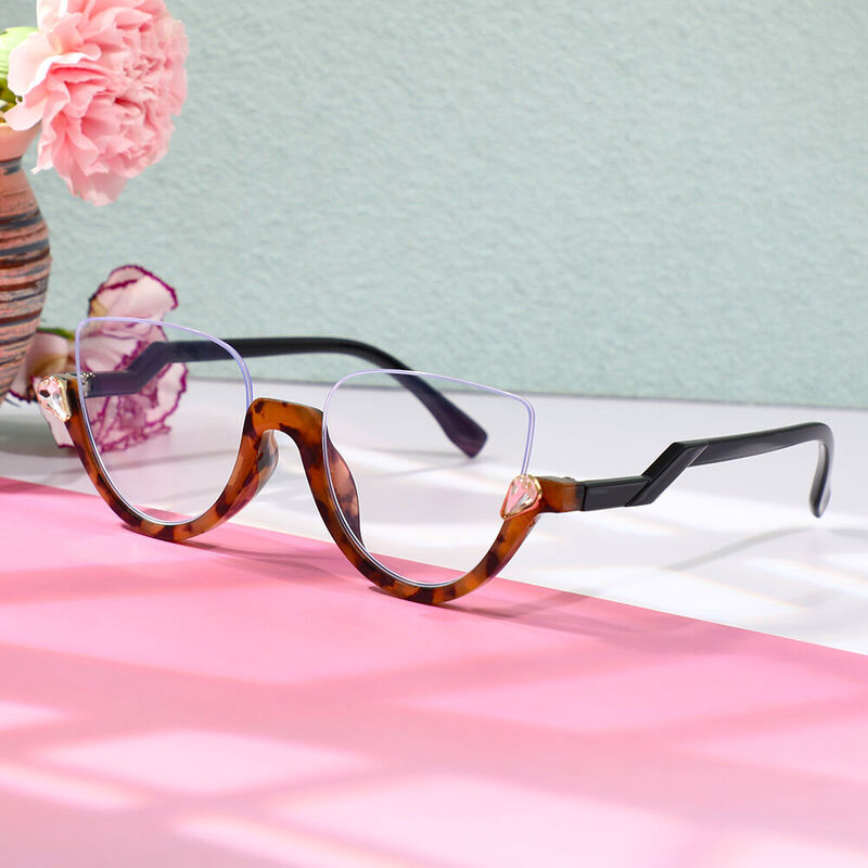 Riva Round Tortoise Glasses