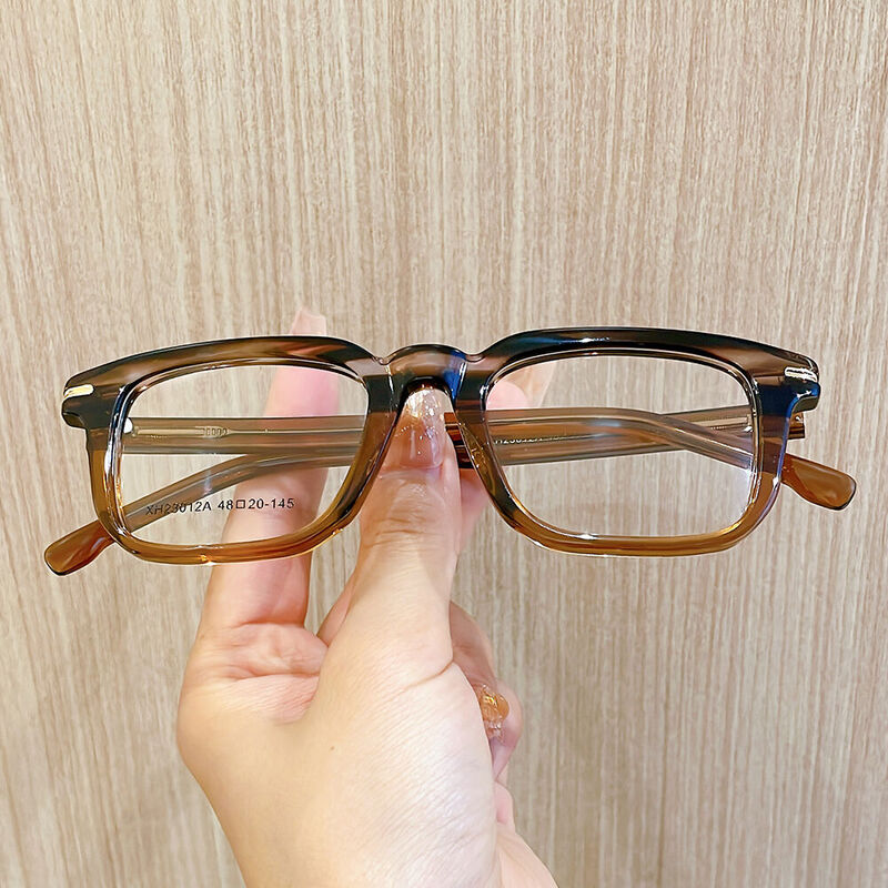 Doroth Square Brown Glasses