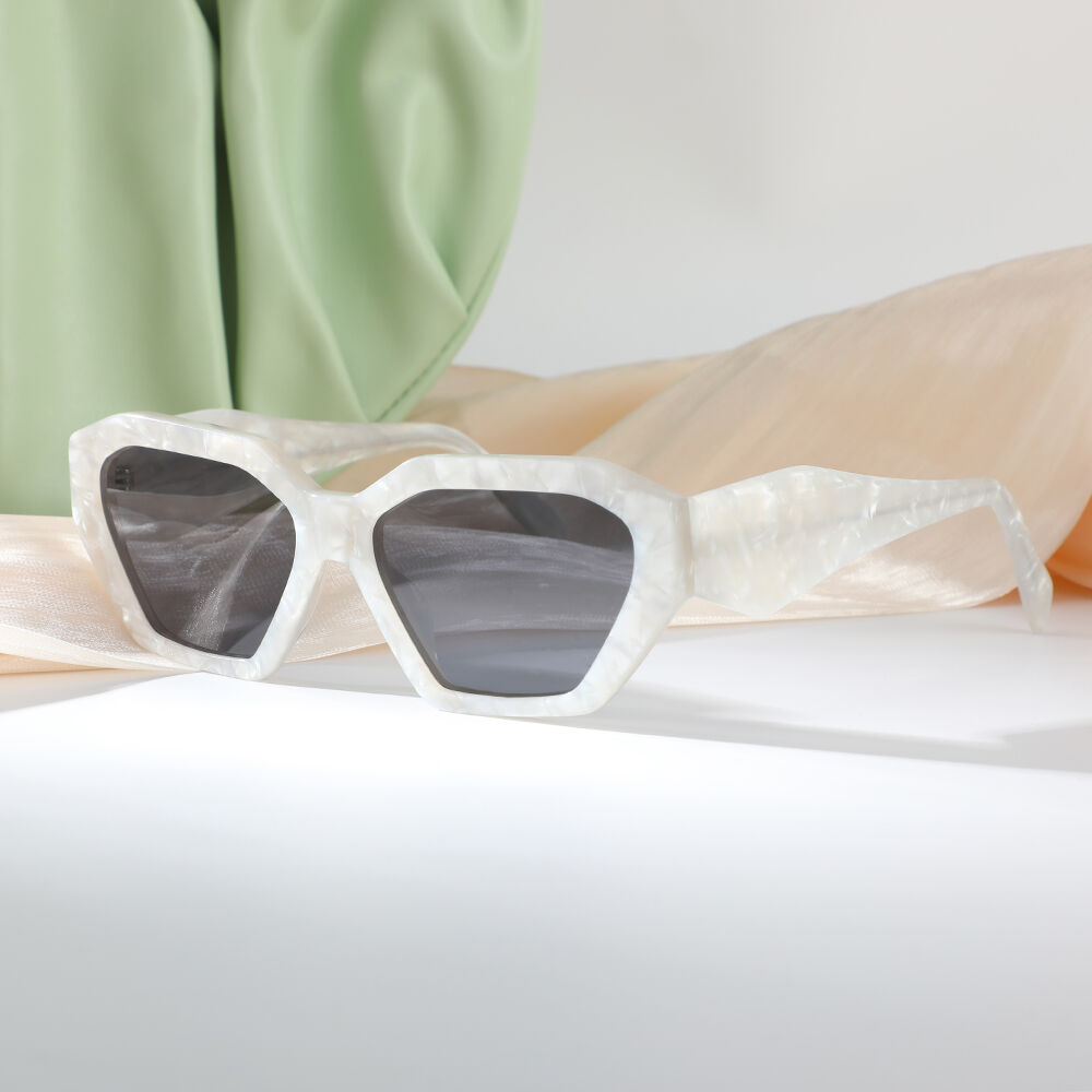 Lunettes de Soleil Brook Géométrie Beige