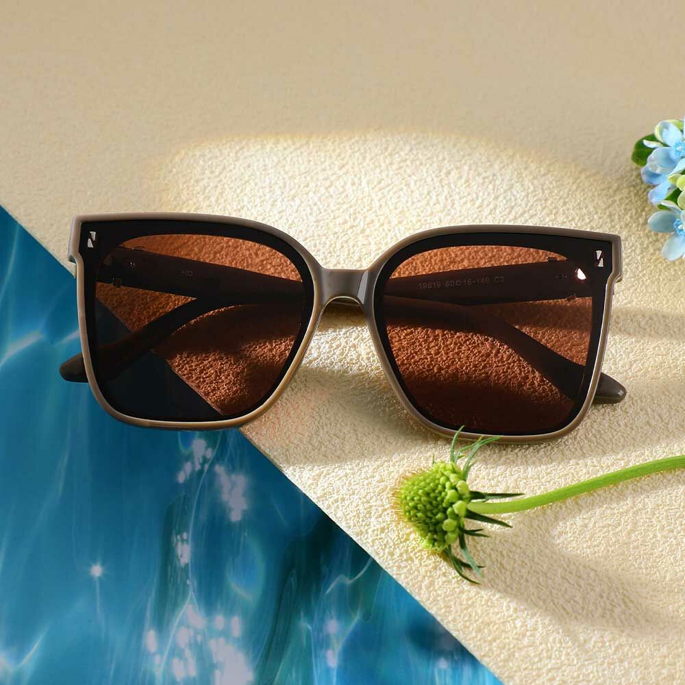 Occhiali da Sole Bowen Quadrato Rosa