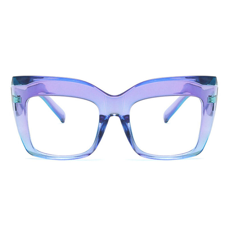 Beaufort Cat Eye Purple Glasses