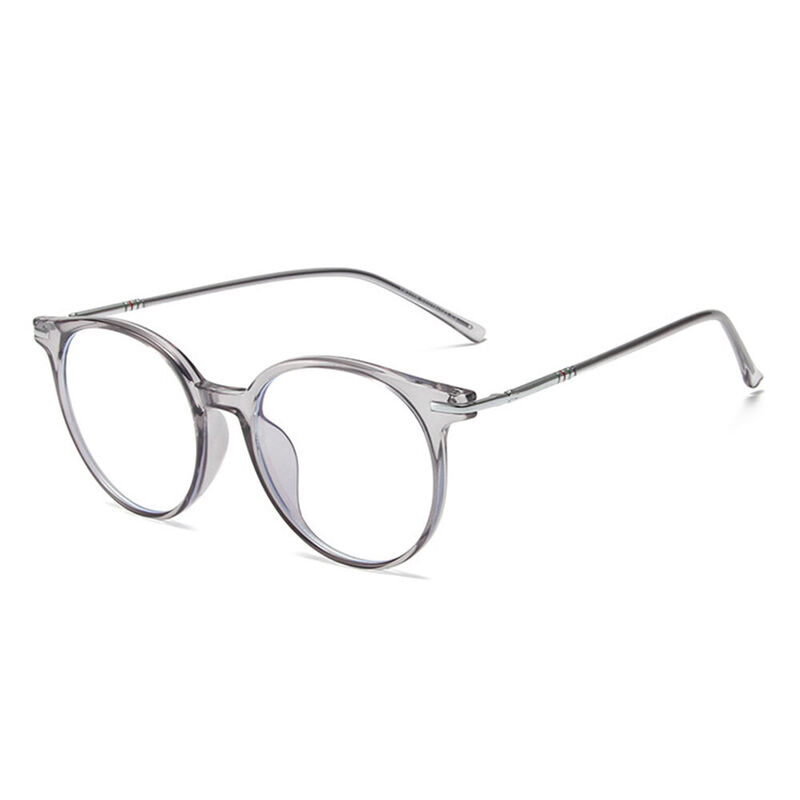 Landon Round Gray Glasses