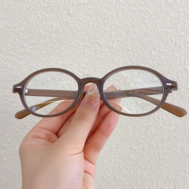 Gafas Graduadas Ovaladas Marrones Becoca