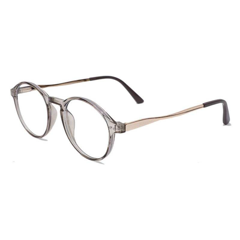 Ingemel Round Gray Glasses