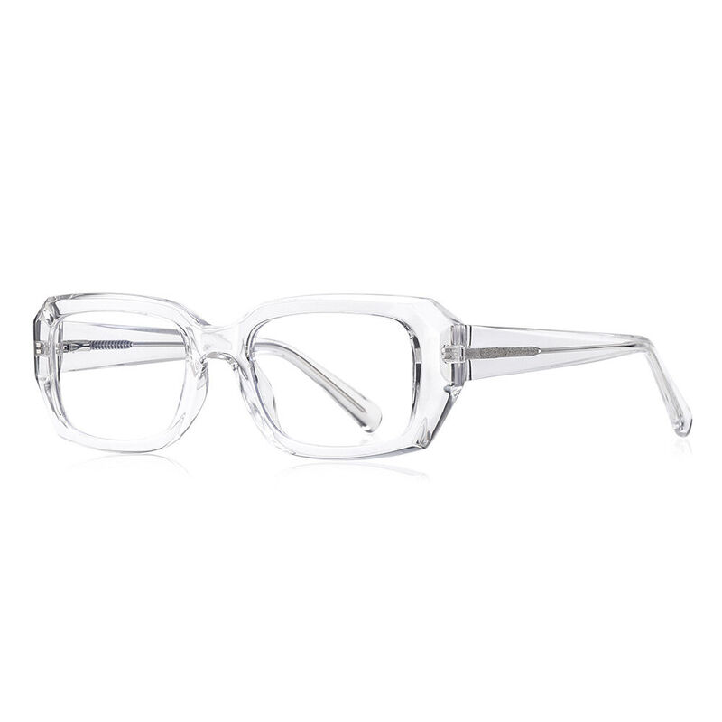 Carliy Rectangle Klare Brille