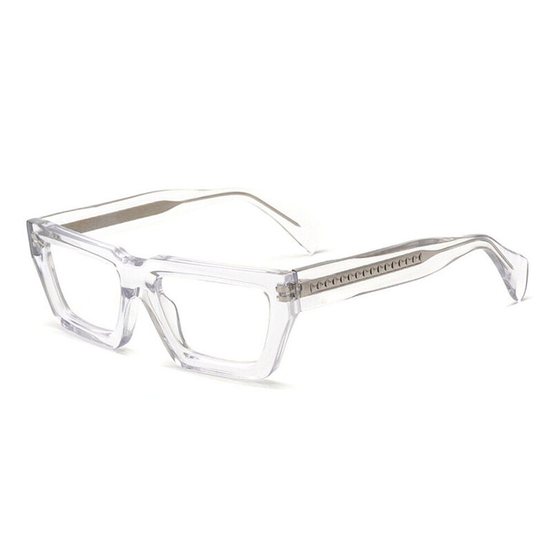 Evea Rectangle Clear Glasses