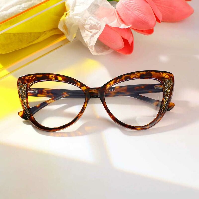 Ferguso Cat Eye Tortoise Glasses