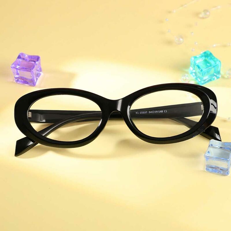 Lunettes de Vue Marcia Cat Eye Noir