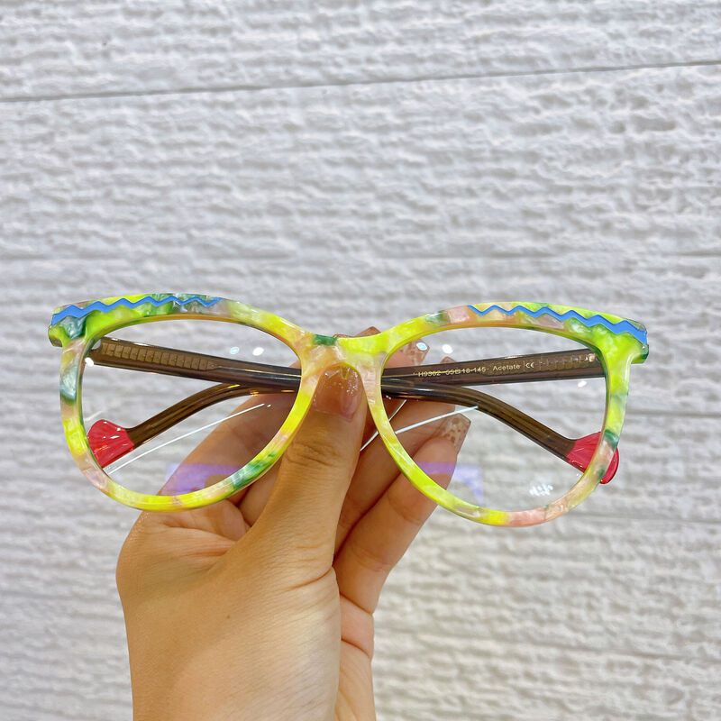 Lunettes de vue Chapmin Cat Eye Jaune