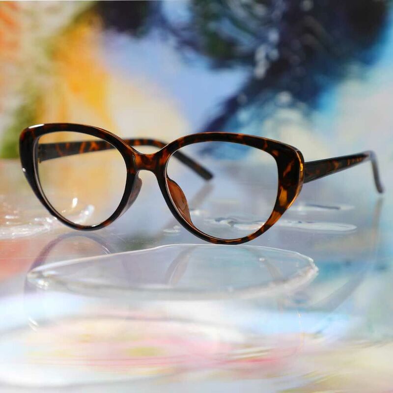 Occhiali da Vista Audrey Cat Eye Marrone